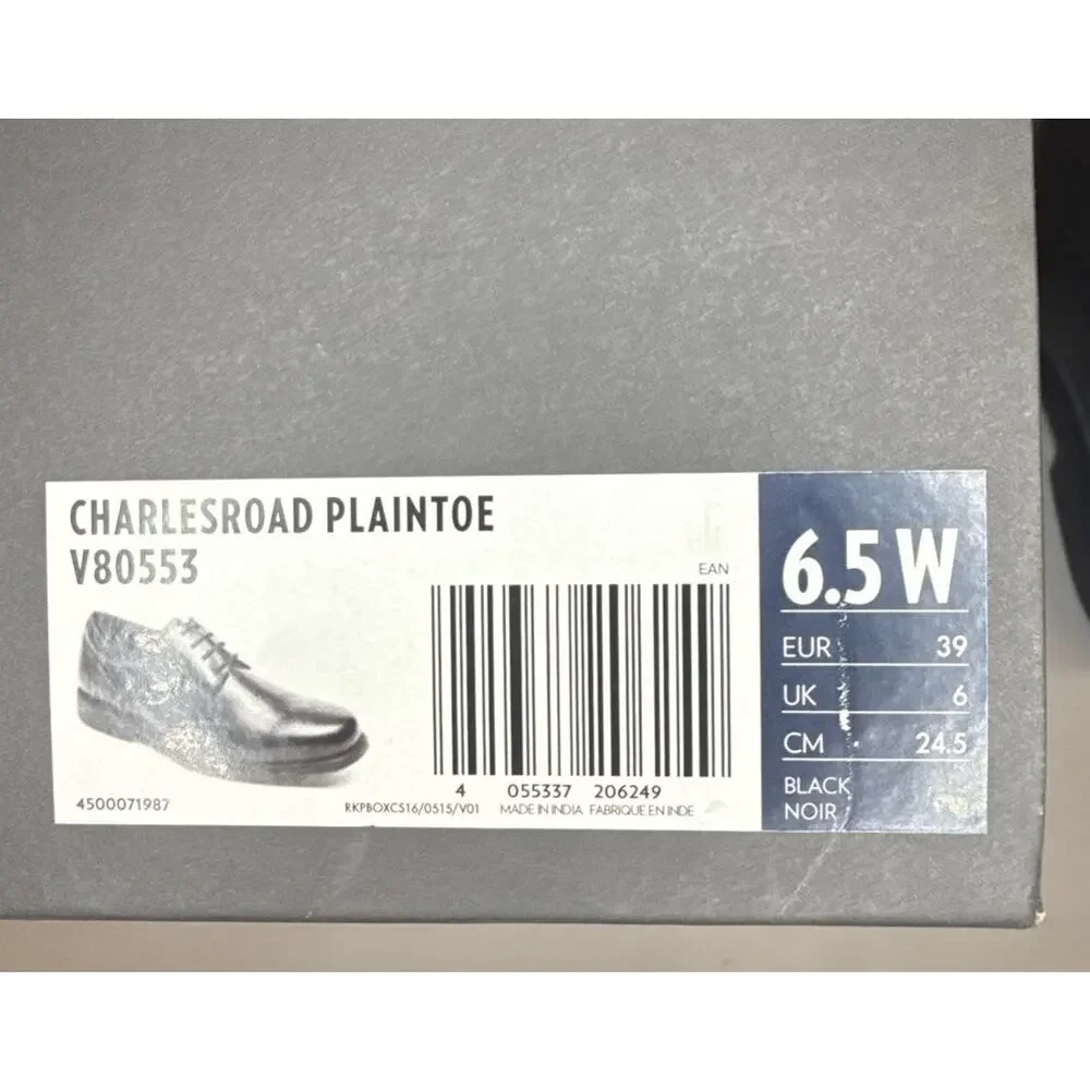Rockport Men's Charles Road Plain Toe Oxford Size 6.5W